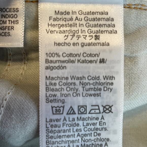 J Crew Blue Denim Straight Leg Slouchy Boy Friend Hi Rise Distressed Jeans 27 - Picture 11 of 15